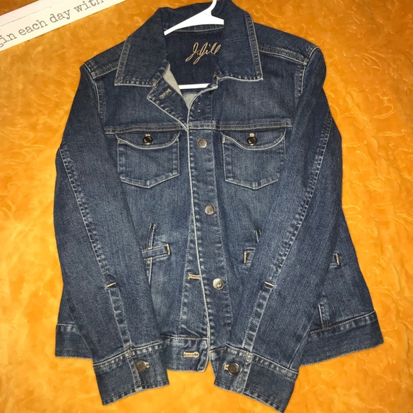J- Jill Denim Jean Jacket - Picture 2 of 4